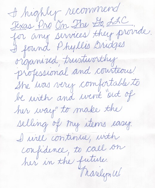 marilynw letter